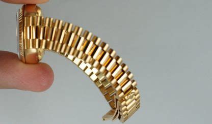 rolex president band stretch|rolex watch bracelet stretching.